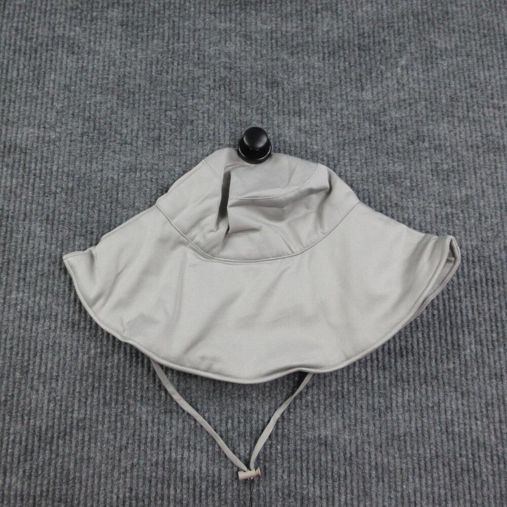 Hairbrella Hat Sun Womens One Size Gray Satin Lined Waterproof Wide Brim NWT